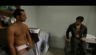 Janitor Leo Giamani walks in on Jockstrap Sniffer