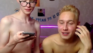 hot blond smoking russian boys