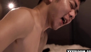 Asian studs Keita and Hiroya flip fuck and creampied each others holes