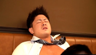 Hiroya Shows His Dominant Side After Giving Cock Attention To Bound Men