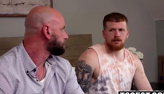 Stevie Trixx getting into an intimate encounter with his stepdad Girth Brooks