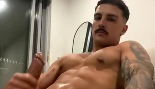 Whoisseaton jerks his meaty cock