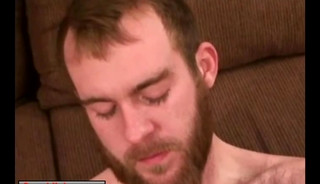 Kinky Straight Hairy Redneck Rides a Huge Dildo RoughHairy