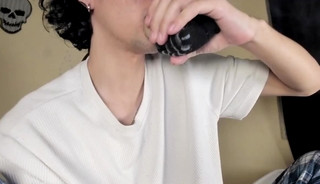 Hung Skinny Latino Solo Jerk-off and Cum Jets