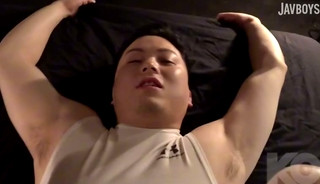 Chubby Japanese straight gets fuck