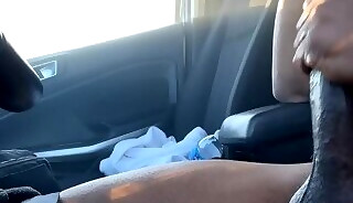 Public Cumshot (Sexy Rockstar)