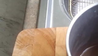 Some real Chocolate nut milk, Courteous of Mitchell Clayton aka Chef Clayton aka Mr Majic