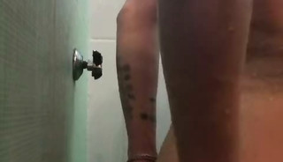 Opening my ass with a nice thick cock