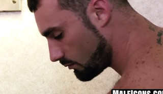 Michael Roman drowns in bliss as Jaxton Wheeler slams his ass