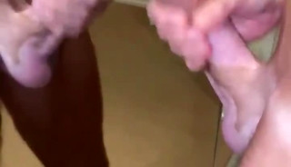 12mn BIG EXPLOSIVE LOAD ON THE MIRROR - VERY HOT SQUIRTING COMPILATION