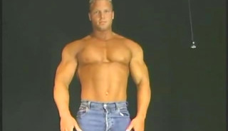 Chad Ray Martin Stripping, Oiling Himself Up, Flexing and Posing
