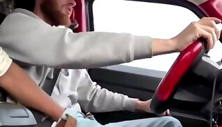 TRUCKER HANDJOB
