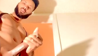 Stroking In The HALLWAY Waiting For My ROOMMATE To Wake Up & Come Out (RashadTheRod)