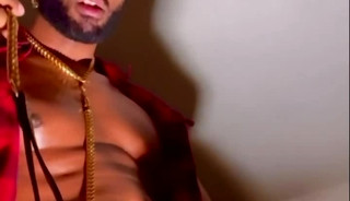 Stroking & Posing Late Night While My Roommate Is Sl**p (RashadTheRod)