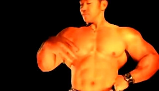 Ray Arde Stripping Flexing and Posing