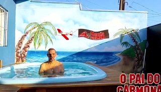 Aidocarmona Enjoying a Pool Wanting to Fuck an Ass