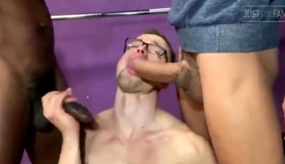 Interracial threesome black and blonde - BBCs Tag Team