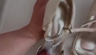 Fucking my stepmother's freshly worn dancing shoes