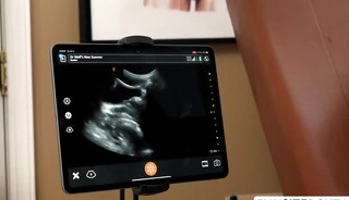 While having an ultrasound my doctor penetrates me