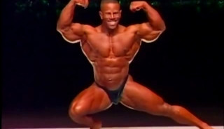 David Henry Sexy Onstage Posing