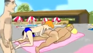 Animan Cartoon - Coach Ben's Big Beach Adventure