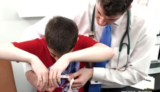Dr. Wolf fucks Eli bare and using toys - part 1