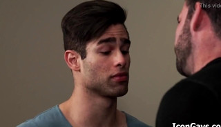 Hot gay daddy fucks his y. boyfriend