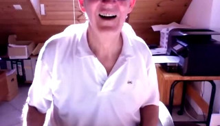 (75 Year)-Old  Man Jacking Off
