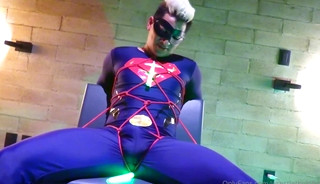Superman vs. Glow sticks