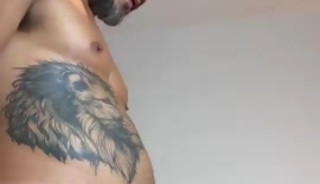 Being sucked by the blue-eyed black twink