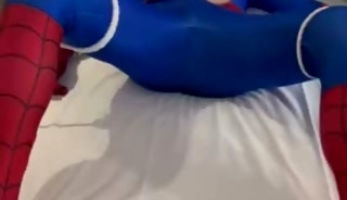 Spider-Man getting Horny