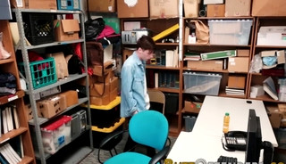Shoplifting teen jizzy