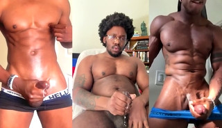 Black Men Stroking & Nutting Vol. 11
