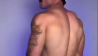 Sexy muscle stud solo