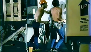 Construction - site - 1984 AI Upscaled