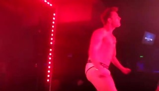 Brent Corrigan Dancing at Share Nightclub