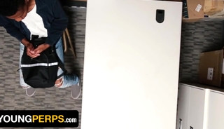 Naughty Boy Darien Foster Gets  caught by Officer Jack Hunt