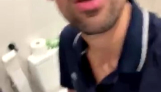 hot daddy fucking pocket pussy and nutting so much cum