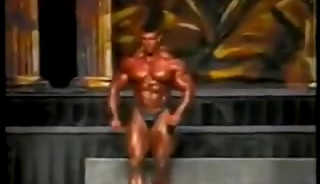 Jean-Pierre Fux Sexy Posing @ 1998 Mr Olympia