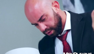 Bruno Max relieves stress by pounding Johnny Viper in the bath