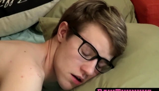 James Stirling's sexy glasses wear during intense sex play