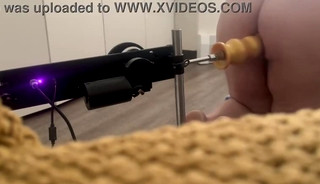 Machine-Mounted Deep Stretch Thick Silicone Ride
