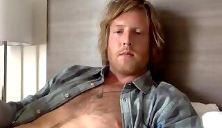 Straight Married Furry Ginger Jerks on Cam in Hotel Room