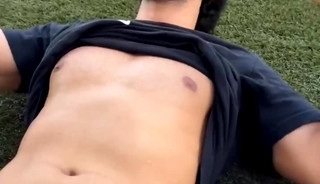 Indian NRI man shows his dick for suck