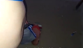 A Student on the Stairs Gives Her Ass a Fuck and Fills It with Cum! Hot Public Fuck of a Handsome Ma