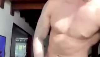 Facundo Antunes Jacking Off And Eating His Cum