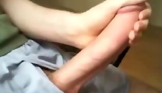 Huge white cock