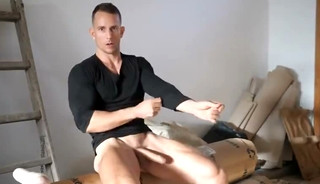 Jakub Stefano Construction Site Fleshlight Jack Off