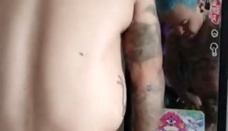 Slum Midget gets dressed