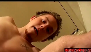 Very Verbal Straight White trash Smoker shows cock for his Fans